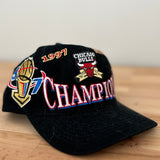 1997 Chicago Bulls NBA Championship Hat - Logo Athletics - Snapback
